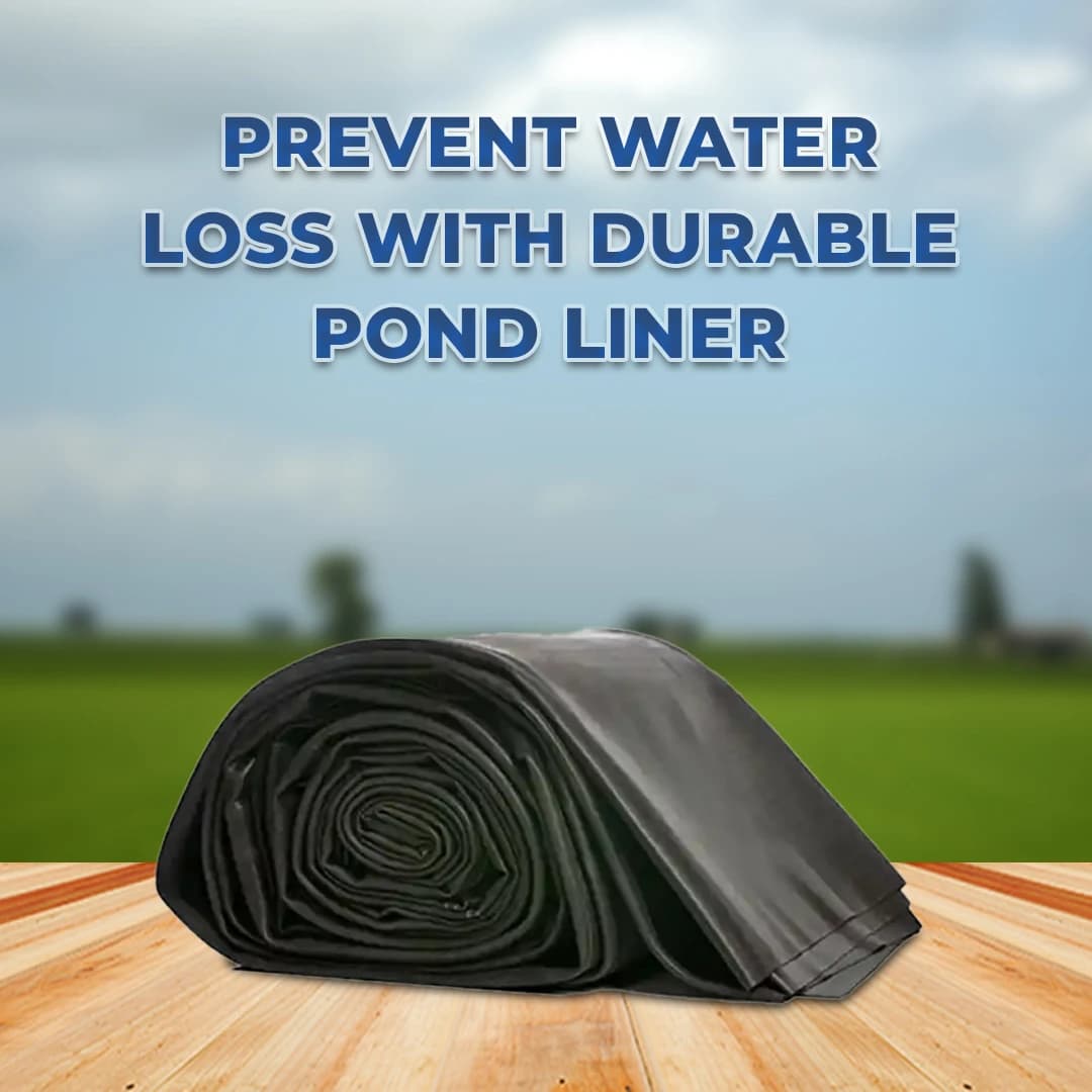 Customize Pond Liner Geomembrane, Size As per client requirement, Thickness 300, 400 Or 500 Micron. ISI Mark Product. - Image 2