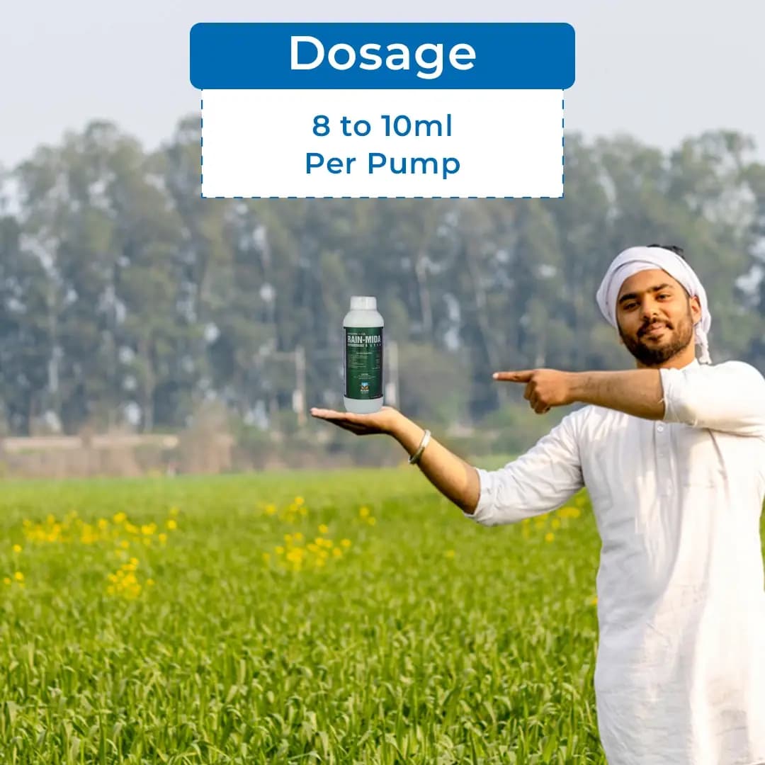 Rain Mida Extra - Imidacloprid 30.5% SC Insecticide, Best Use Against Aphids, Whiteflies, Jassids, Thrips, Brown Plant Hopper, Green Leaf, Psylla - Image 5