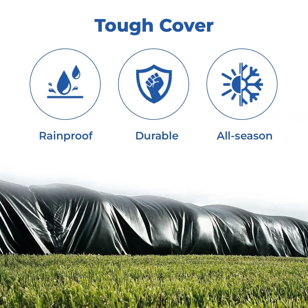 मिपाटेक्स तिरपाल, 150 जीएसएम, वाटरप्रूफ बहुउपयोगी उपयोग, एल्युमीनियम आईलेट्स के साथ पॉली ताड़पत्री। - Image 3