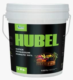 HUBEL - Humic Acid 98% Potassium Humate, Suitable for All Crops, Enhances Root Mass, Brix Level, and Plant Growth 6