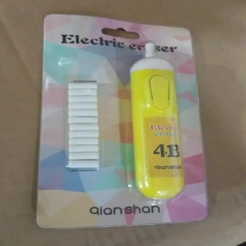 Electric Eraser Kit, Automatic Battery Operated Pencil Eraser - 12 Refills - Image 6