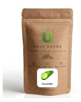 Urja Discover F1 Hybrid Cucumber Seeds, Strong Compact and Vigorous Plant