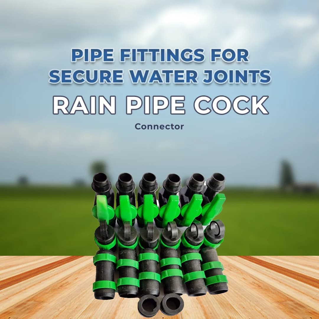 Siddhi Rain Pipe Cock, Connector, End Cap, Grommet And Grommet, Easy to Install. Rain Pipe Accessories. - Image 2