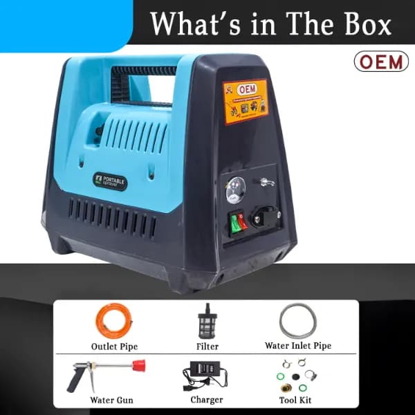 OEM Portable Double Motor Battery Sprayer With 12V x 14A Battery, High Pressure Pump & 10 Mtr Pipe, Perfect For Gardening & Pesticide Spraying (TP02) - Image 7