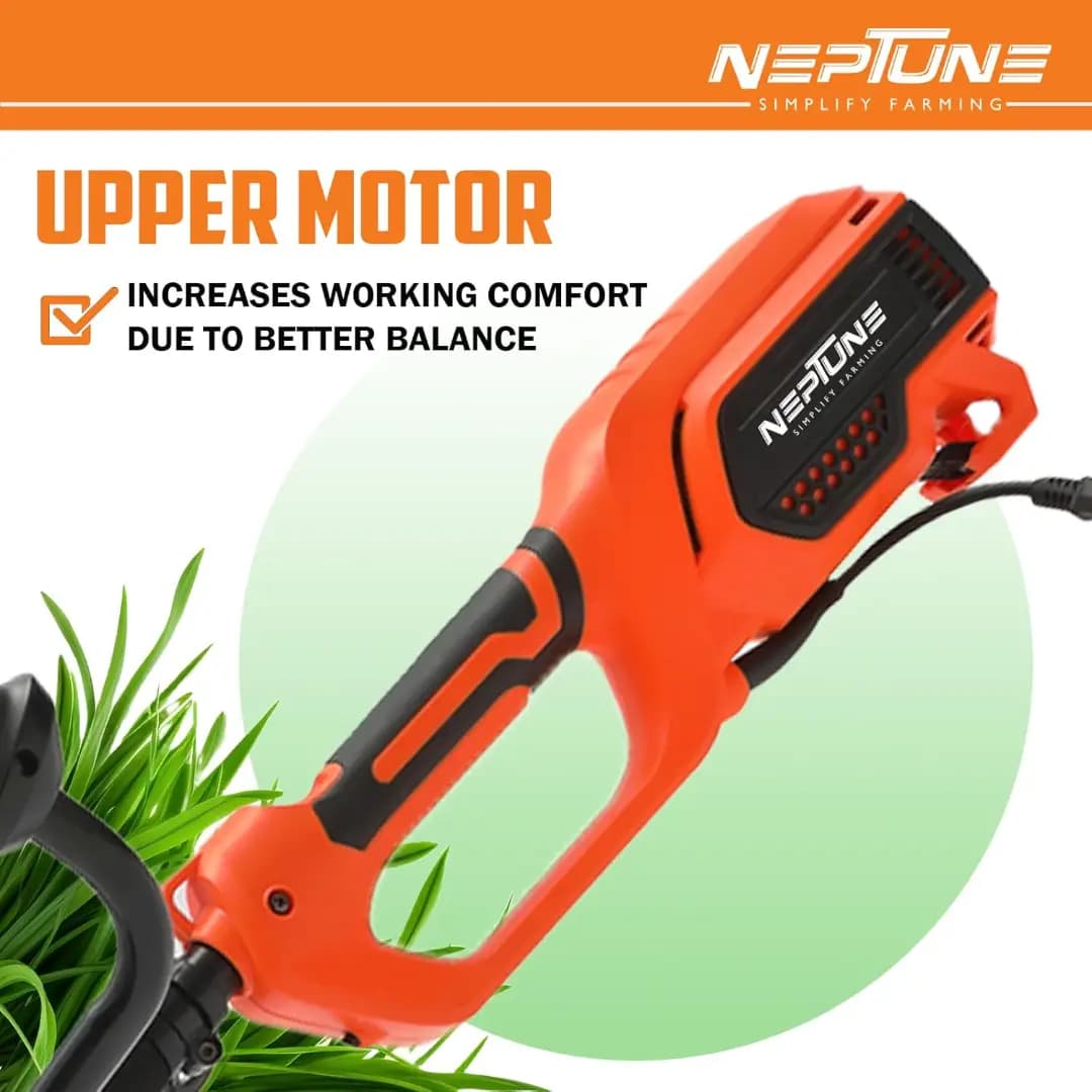 Neptune BC-1800E 2 In 1 Corded Electric Brush Cutter And Trimmer, 1800W, 7500RPM, 2 Types Blade, Ideal Grass Cutter For Home Garden - Image 3