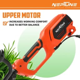Neptune BC-1800E 2 In 1 Corded Electric Brush Cutter And Trimmer, 1800W, 7500RPM, 2 Types Blade, Ideal Grass Cutter For Home Garden 3