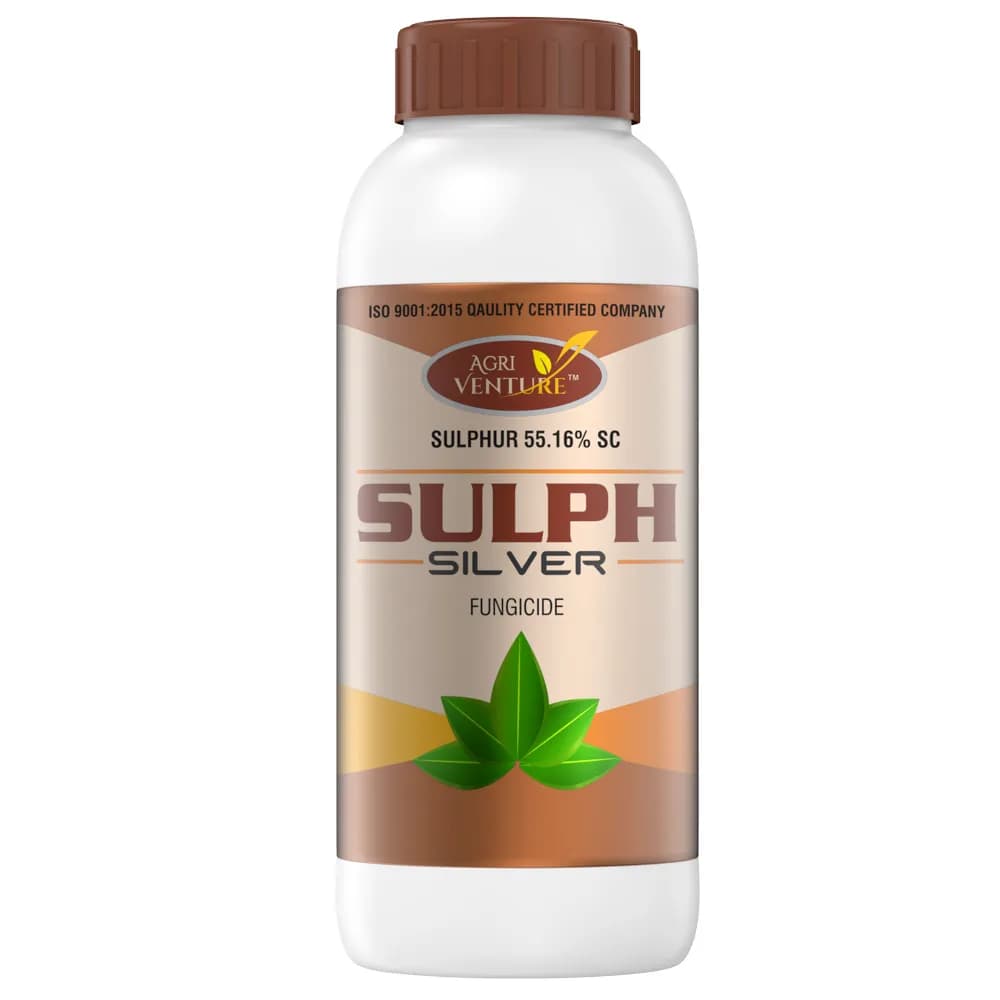 Agriventure Sulph Silver (Sulphur 55.16% Sc) Contact Fungicide Used For The Control Of Powdery Mildew Of Grape And Mango - Image 4