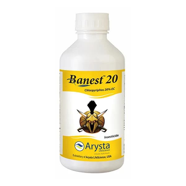 Upl Banest 20 Chlorpyriphos 20% Ec , Non Systemic Insecticide with Contact, Stomach and Respiratory Action - Image 1