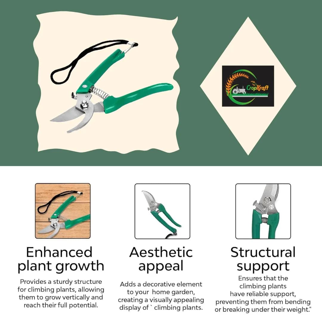 CropKraft Pruner Secauter, Ideal For Deadheading, Trimming, And Shaping A Variety Of Plants - Image 6