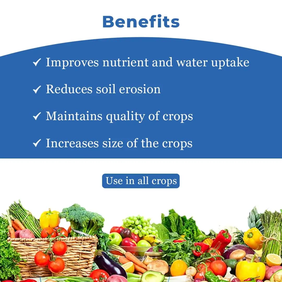 Flowie - Nitrobenzene 35% Flowering Stimulant and Organic Fertilizer to Enhance Root Growth, Water Holding Capacity, and Reduce Soil Erosion - Image 4