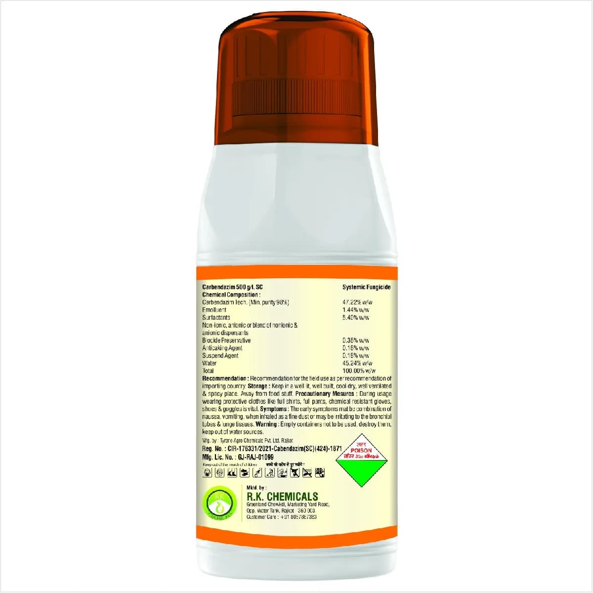 Agriventure Carben Gold (Carbendazim 46.27% SC) Broad Spectrum Systemic Fungicide - Image 3