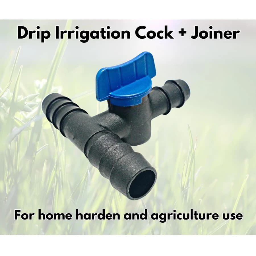 Radhe Agri 16 MM Tee Connector, PVC Material, Tap Cock And Straight Connector - Image 3