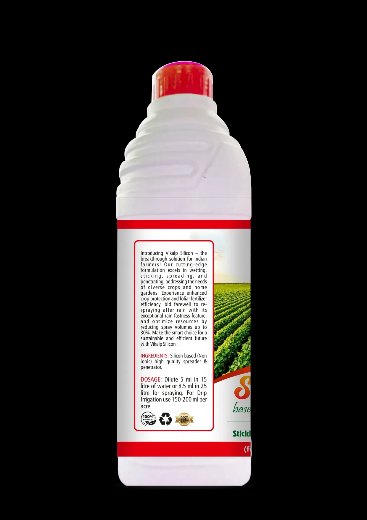 விகல்ப் சிலிகான் அடிப்படையிலான அயானிக் அட்ஜுவன்ட் ஸ்ப்ரெடர், வேளாண் ரசாயனங்களின் செயல்திறனை அதிகரிக்கும்