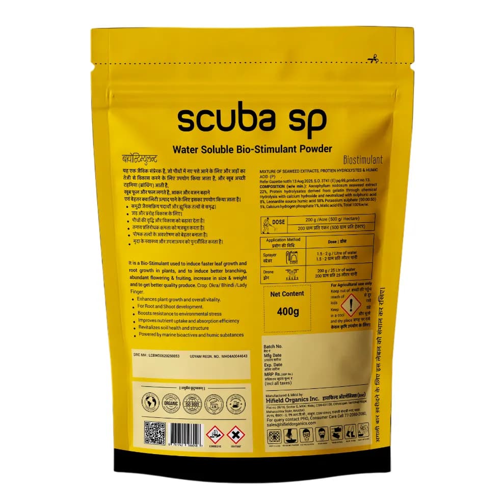 Scuba SP Seaweed Extract, Increases Flowering, Fruiting and Helps In Overall Growth of Plants - Image 2