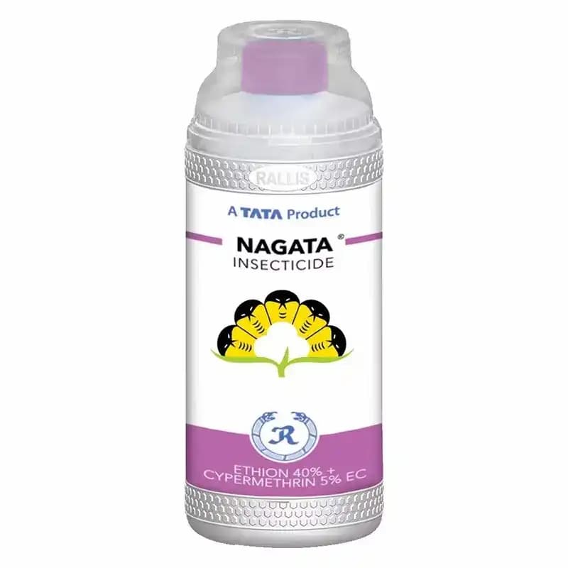 Tata Rallis Nagata Ethion 40% + Cypermethrin 5% EC, Effective against Whiteflies On Cotton and Vegetables - Image 1