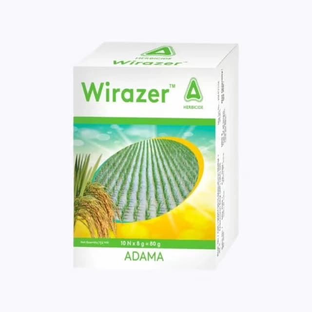Adama Wirazer (Metsulfuron Methyl 10% + Chlorimuron Ethyl 10%) Herbicide, Controls Broad Leaf Weeds of Wheat, Transplanted Rice and Sugarcane Crops - Image 1