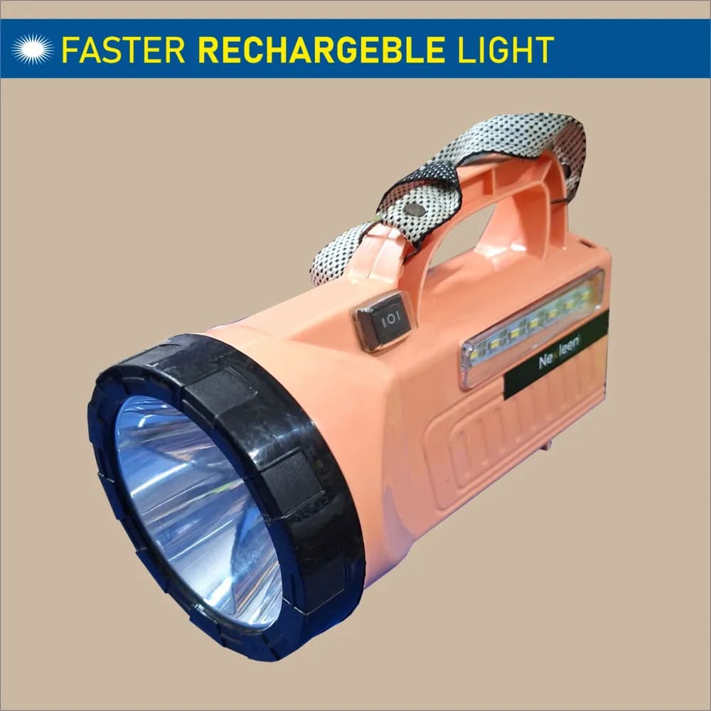 Radhe Agri Rechargeable LED Garden Torch, 8000 Lumens, Up to 1 Km Range, 10000mAh Battery, 10 Hour Backup - Image 5