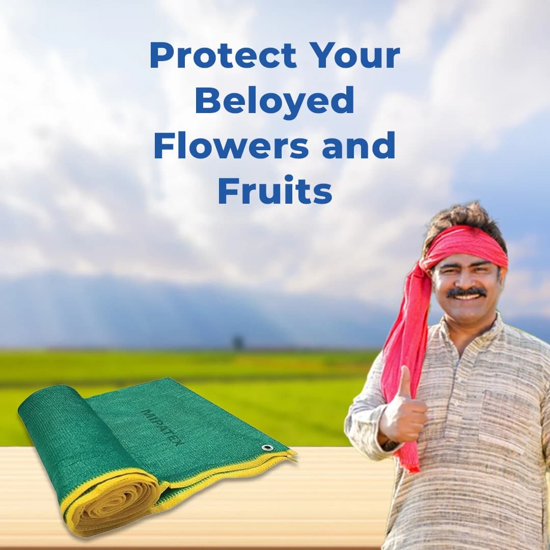 मिपाटेक्स गार्डन शेड नेट 90% यूवी स्थिर सूर्य संरक्षित ग्रीन हाउस, फूलों और पौधों को हरा रखें, बहुउद्देश्यीय लंबे समय तक चलने वाली सामग्री. - Image 4