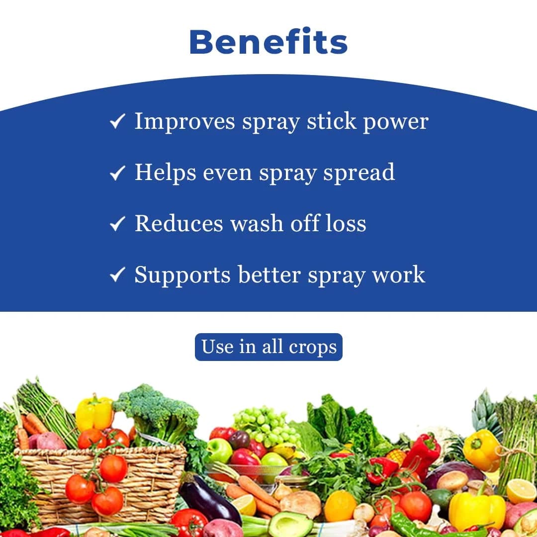 Anand Wet Gold (Silicon Based Spreader, Sticker and Activator) Non Ionic Silicon Spreader - Image 4