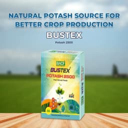 BACF Bustex Potash 2500 Plant Derived Potash (K20 25%), Increases Branching, Flowering and Fruits 2