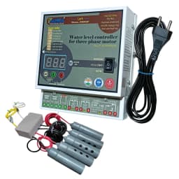 Vahra Fully Automatic Water Level Controller With 5 Carbon Sensor Kit, For All Types Of Three Phase Submersible Pumps Starters (V50R3P) 1