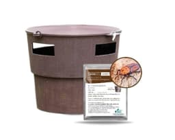 Gaiagen RPW Lure With Insect Bucket Traps, Pheromone Lure For Red Palm Weevil (Rhynchophorus Ferrugineus), IMO Certified. 8