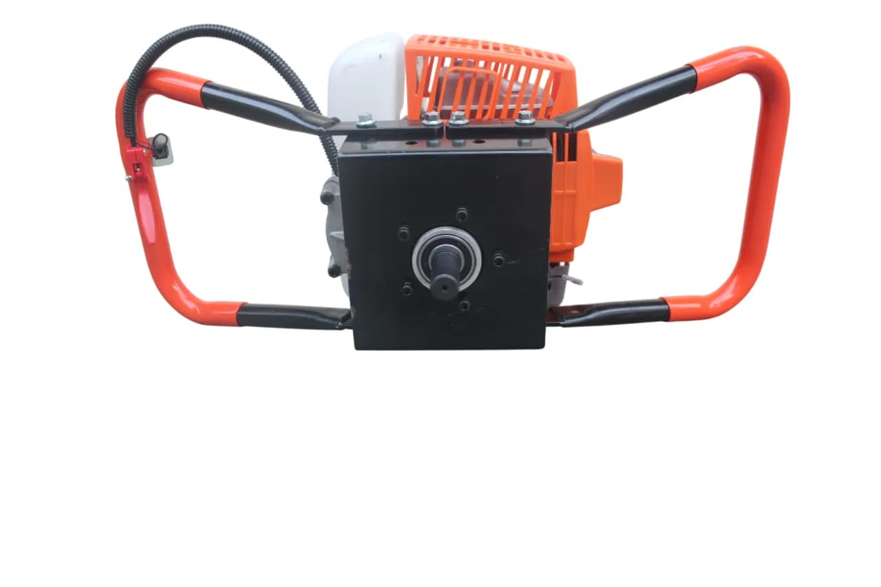 Double Wolf 68CC 2 Stroke (Single Handle) Petrol Earth Auger, Designed For Various Ground Drilling Applications. - Image 5