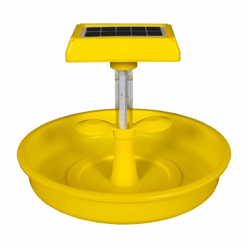 HEDO Solar Mini Chargeable Insect Light Trap, Solar Insect Killer Trap To Control Flying Insect - Image 1