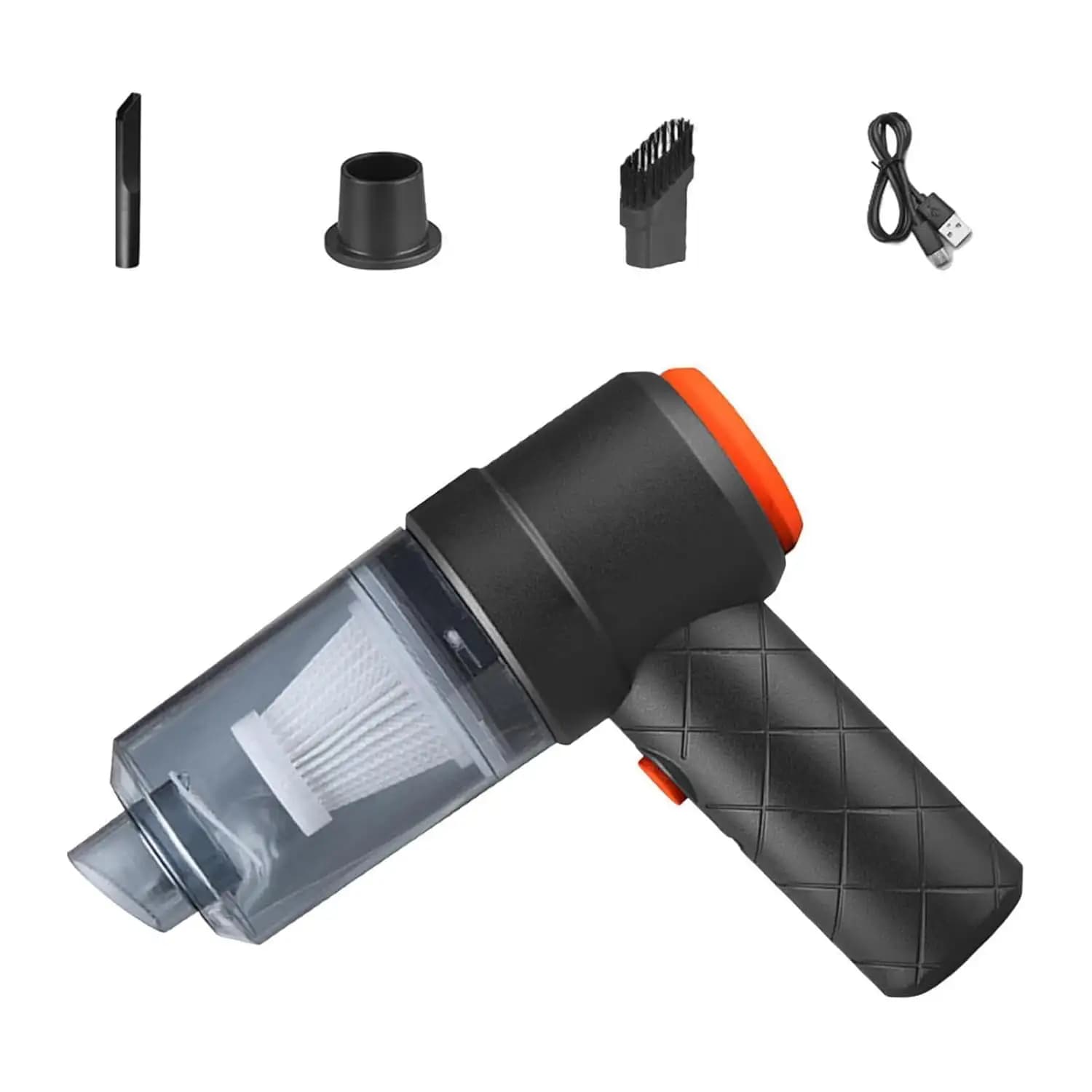 2 In 1 Vacuum Cleaner, Wireless, High Power Handheld And USB Rechargeable, Ideal For Car Interiors, Home And Office - Image 9