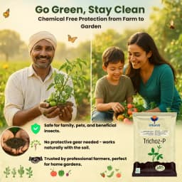 Utkarsh Trichoz-P (Trichoderma Viride 1.5% W.P.) Bio Pesticides, Protects Crop & Plants Against Soil-Borne Pathogens 5