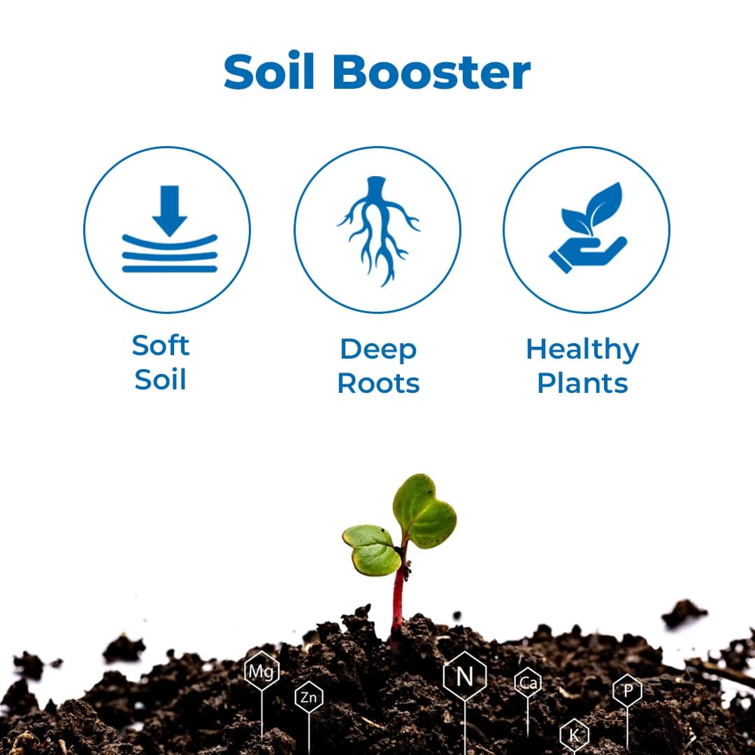 GACIL Super Potassium Humate Organic Concentrated Liquid Fertilizer Natural Growth Promoter, 40% Humic Acid - Image 3