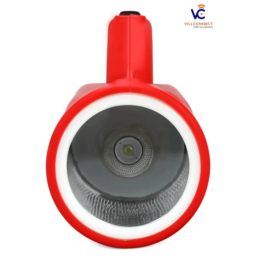 Villconnect Rechargeable Kissan Torch, 4500mAh Battery, Lightweight And Portable Design - Image 2