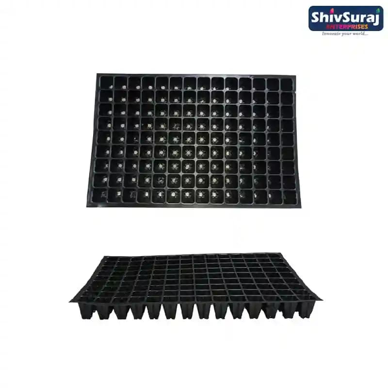 Shivsuraj 126 Cavity Seedling Tray Square Shape Hole Germination Tray, Nursery Tray, For Sowing Seeds - Image 9