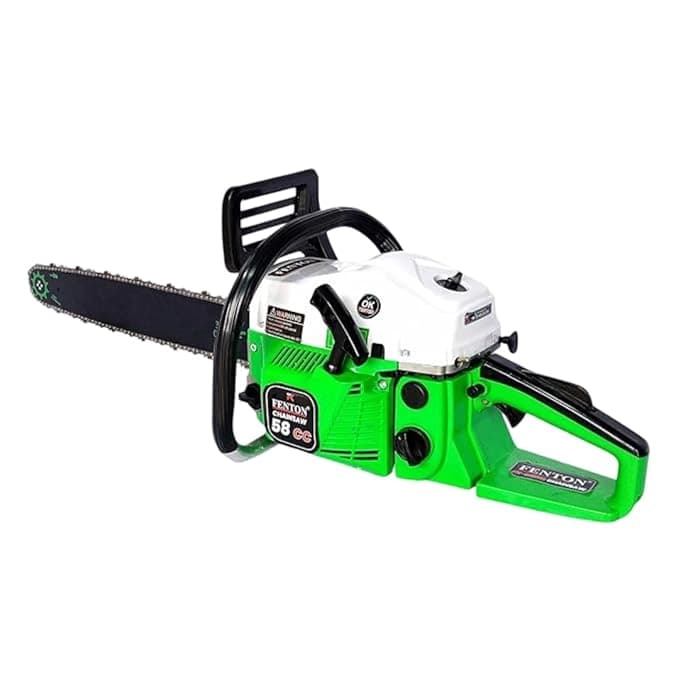 Fenton Krishi FKC-58-18, 58 CC, 18 Inch, 2-Stroke Petrol Engine Chainsaw, Guide Bar For Wood Cutting Air Cooled Chainsaw - Image 2