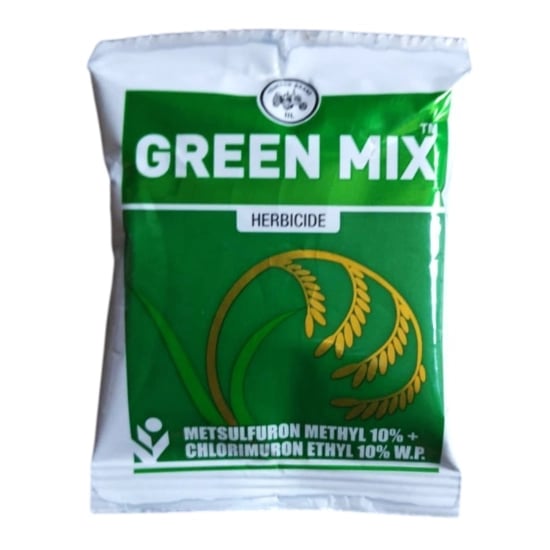 IIL Green Mix Metsulfuron Methyl 10% + Chlorimuron Ethyl 10% WP Herbicide, Pre-Emergence, Effective Control Weeds In Crops