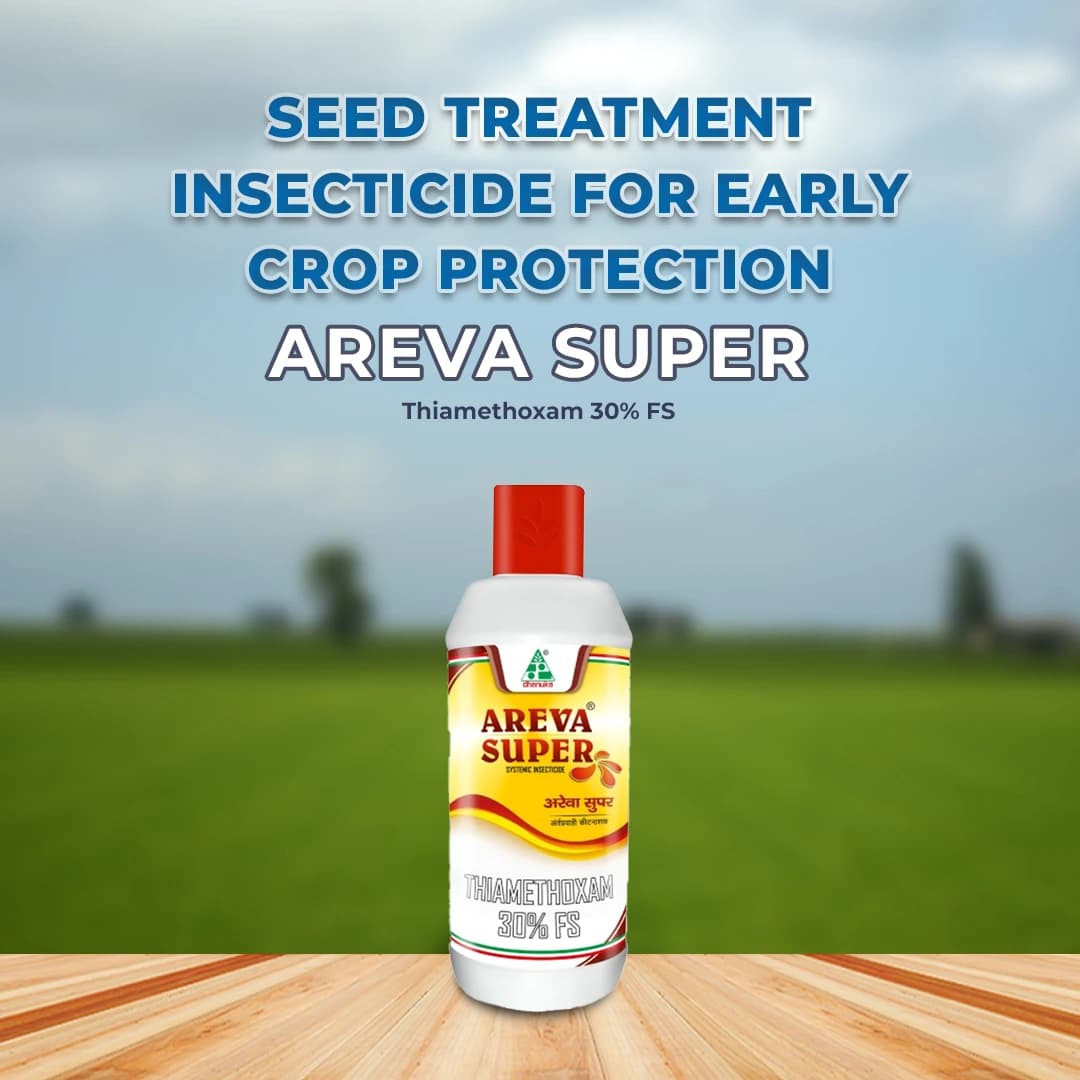 Dhanuka Areva Super Thiamethoxam 30% FS Insecticide, Systemic Seed Dressing For Seed Protection - Image 2