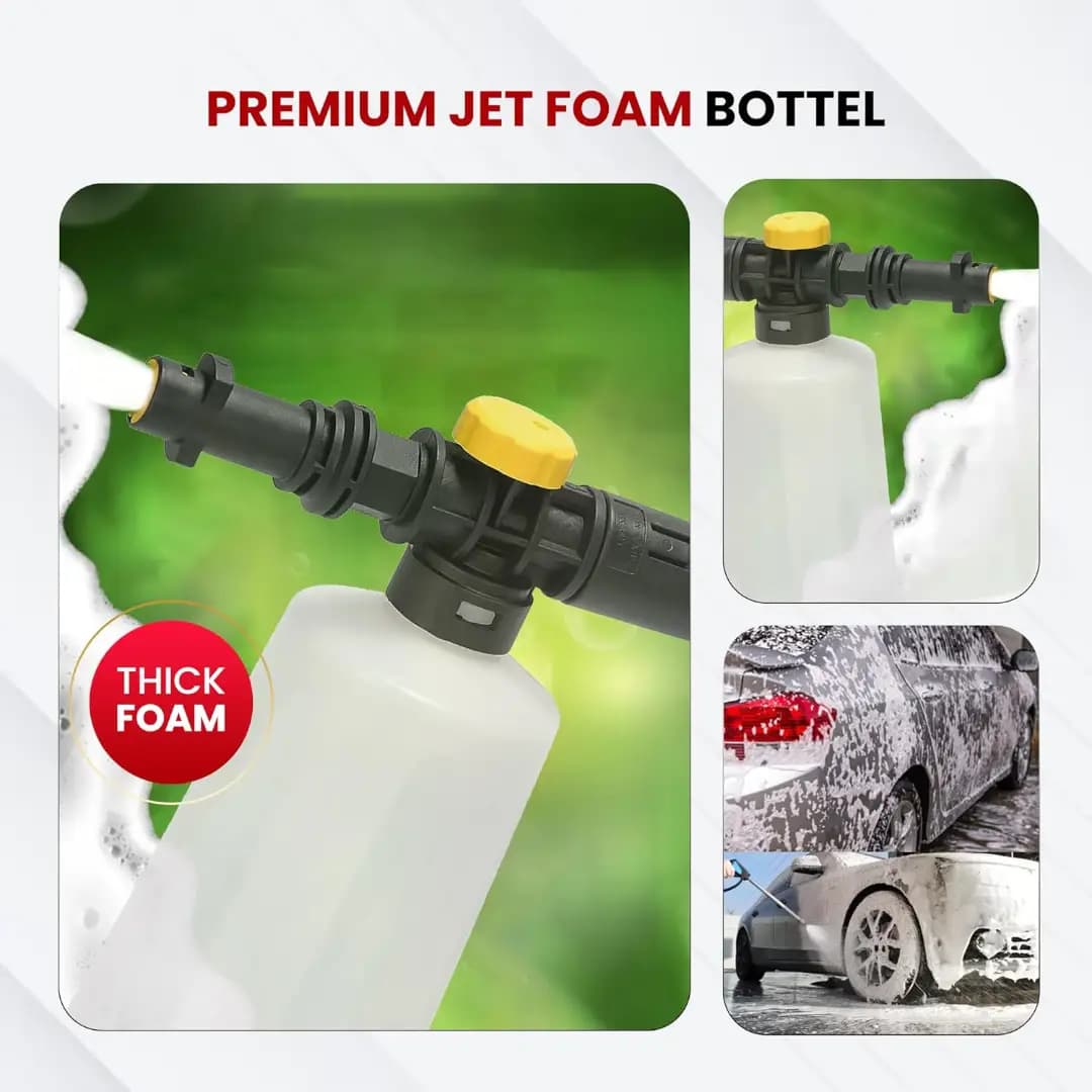 Balwaan PW-400 Pressure Washer - 1800W Motor, 7.5 L-Min Flow, Adjustable Brass Pump - Image 6