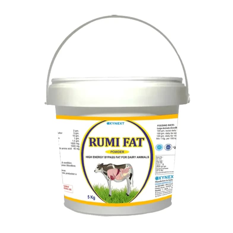 OXYNEXT RUMI FAT Animal Feed Supplement For Enhance Milk Yield And Fat Content - Image 1