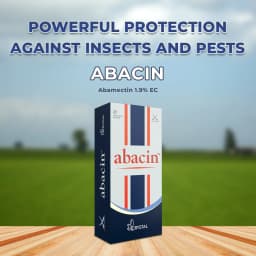 Crystal ABACIN Abamectin 1.9% EC Insecticide And Acaricide Crystal. It acts in Contact and Stomach Action 2