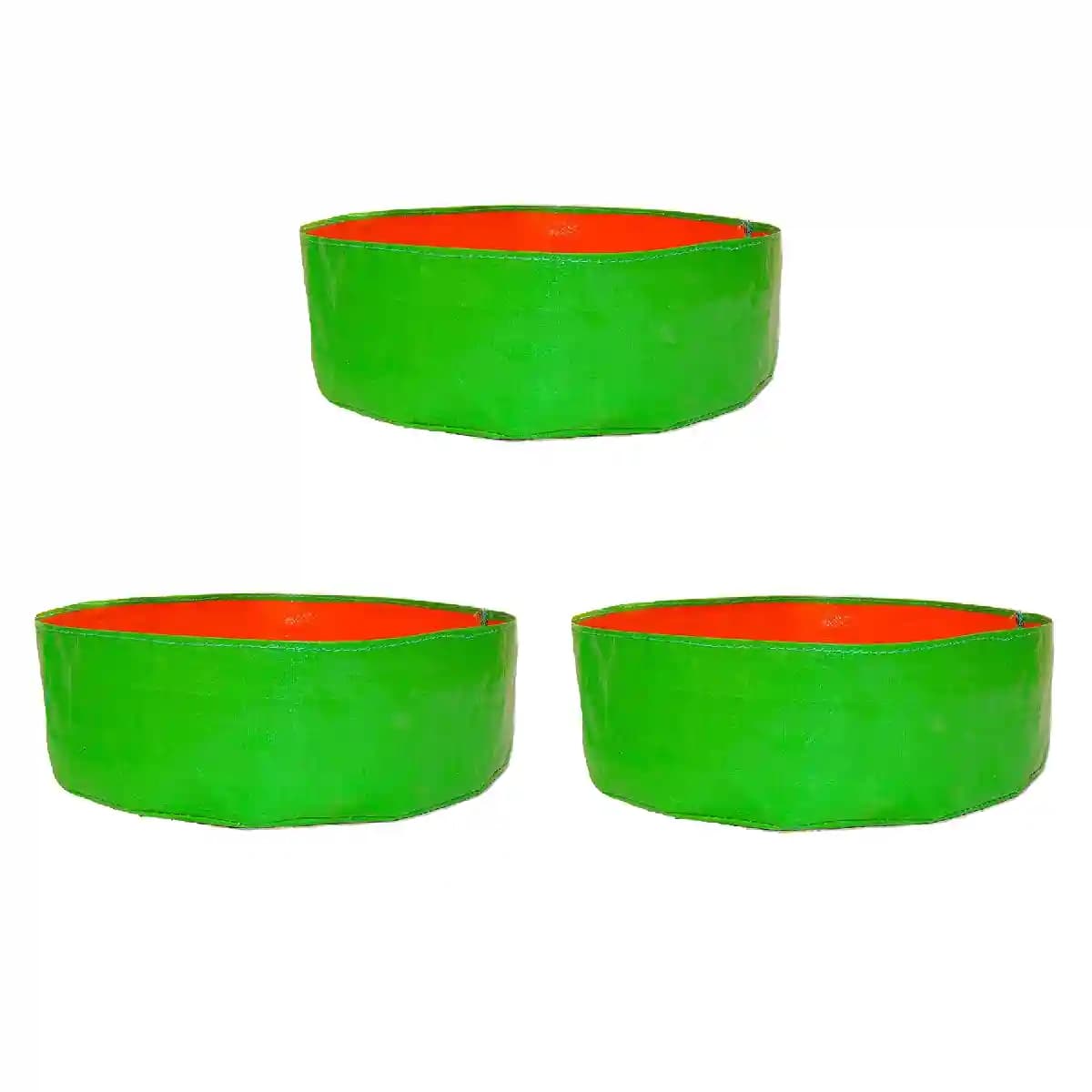 GARDECO 260 GSM HDPE UV Treated Round Type Grow Bags for Vegetable, Flower Plants - Image 3