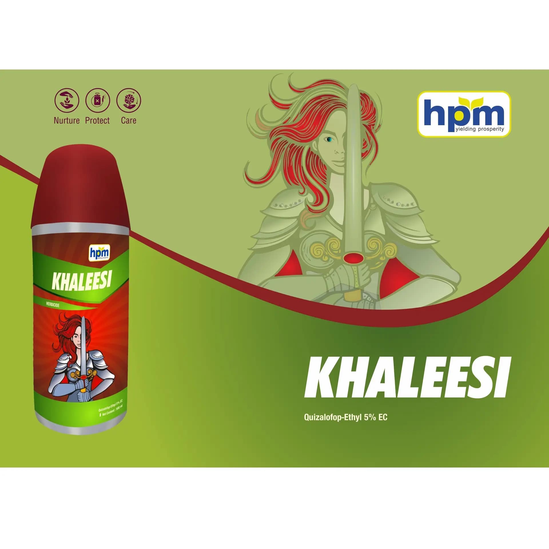 Hpm Khaleesi Quizalofop Ethyl 5% EC Selective Post Emergence Systemic Herbicide - Image 3