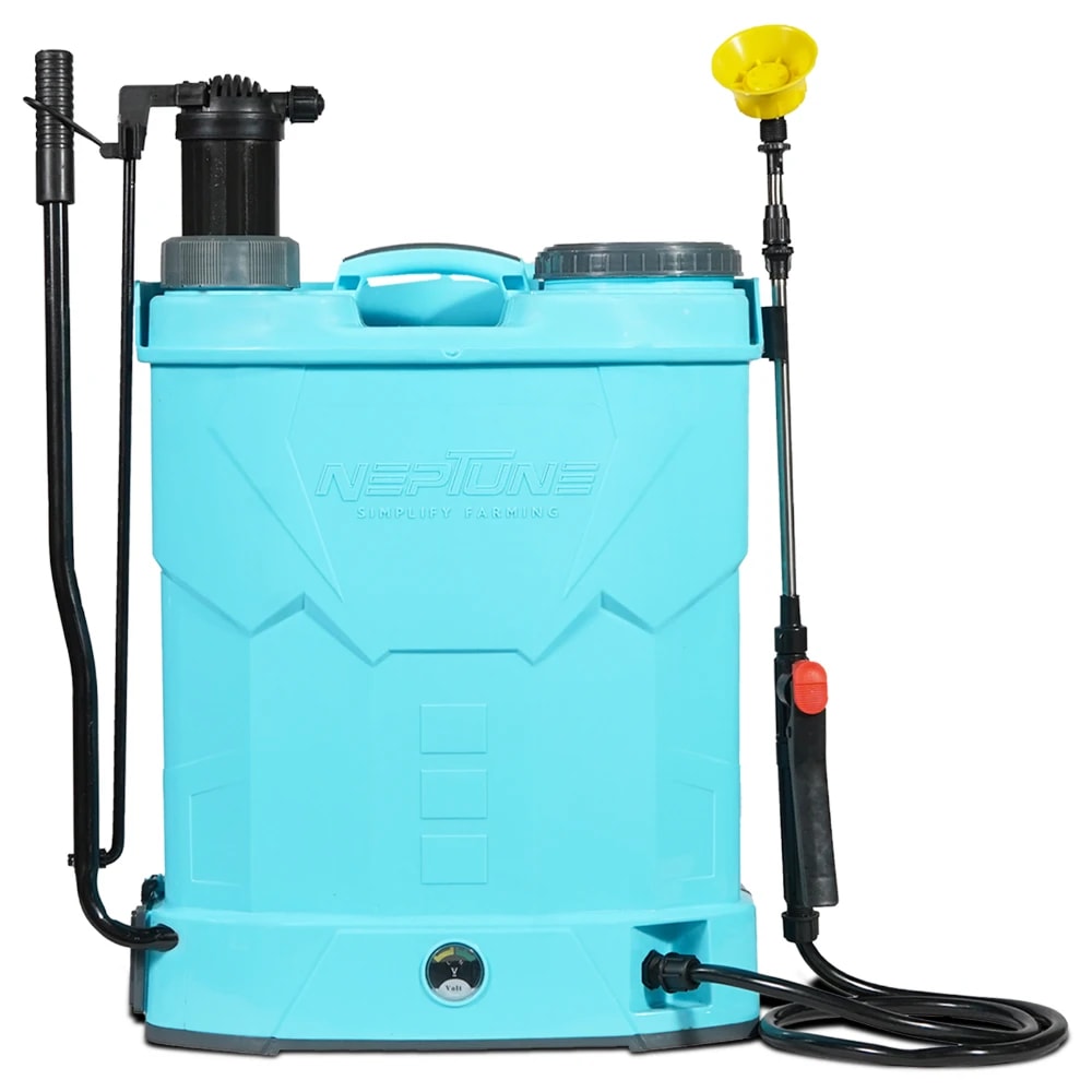 Neptune DK-21 Spray Pump - 12V x 8Amp sprayer, 20 Litre Capacity With Telescopic Lance and 4 Nozzles