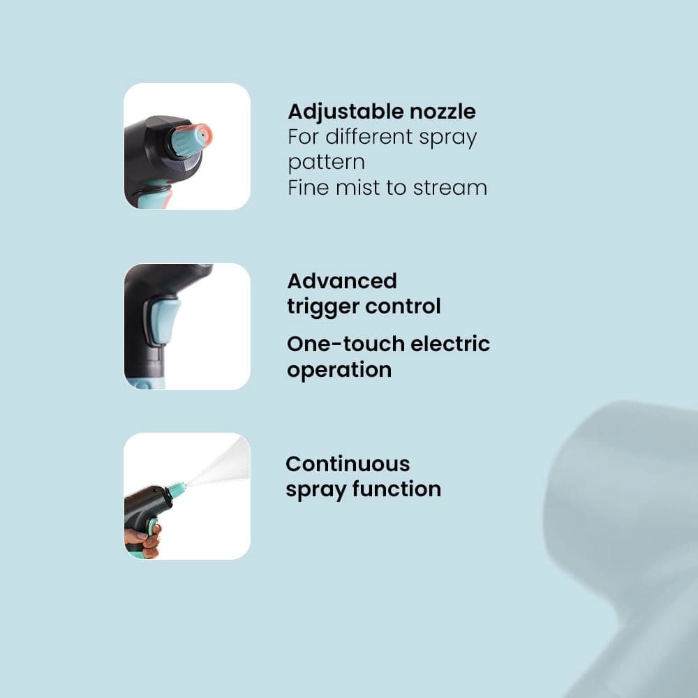 IFFCO Urban Garden Electric Sprayer, 1 Ltr USB Rechargeable Gardening Spray, Multi-Purpose Use - Image 3