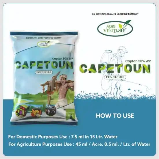 Agriventure CAPETOUN Captan 50% WP Fungicide - Image 4
