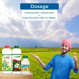 YK Laboratory Papaya Special (Set of Immuno 1 ltr + Enviro 1 ltr + Cyto Plus 550ml) 5