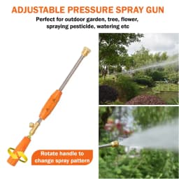 Neptune NPW-768-WH 4-Stroke Portable Power Sprayer, 35CC Petrol Engine, 50 Meter Hose Pipe, Hose Reel With Spray Gun, Ideal For Farming & Garden 4