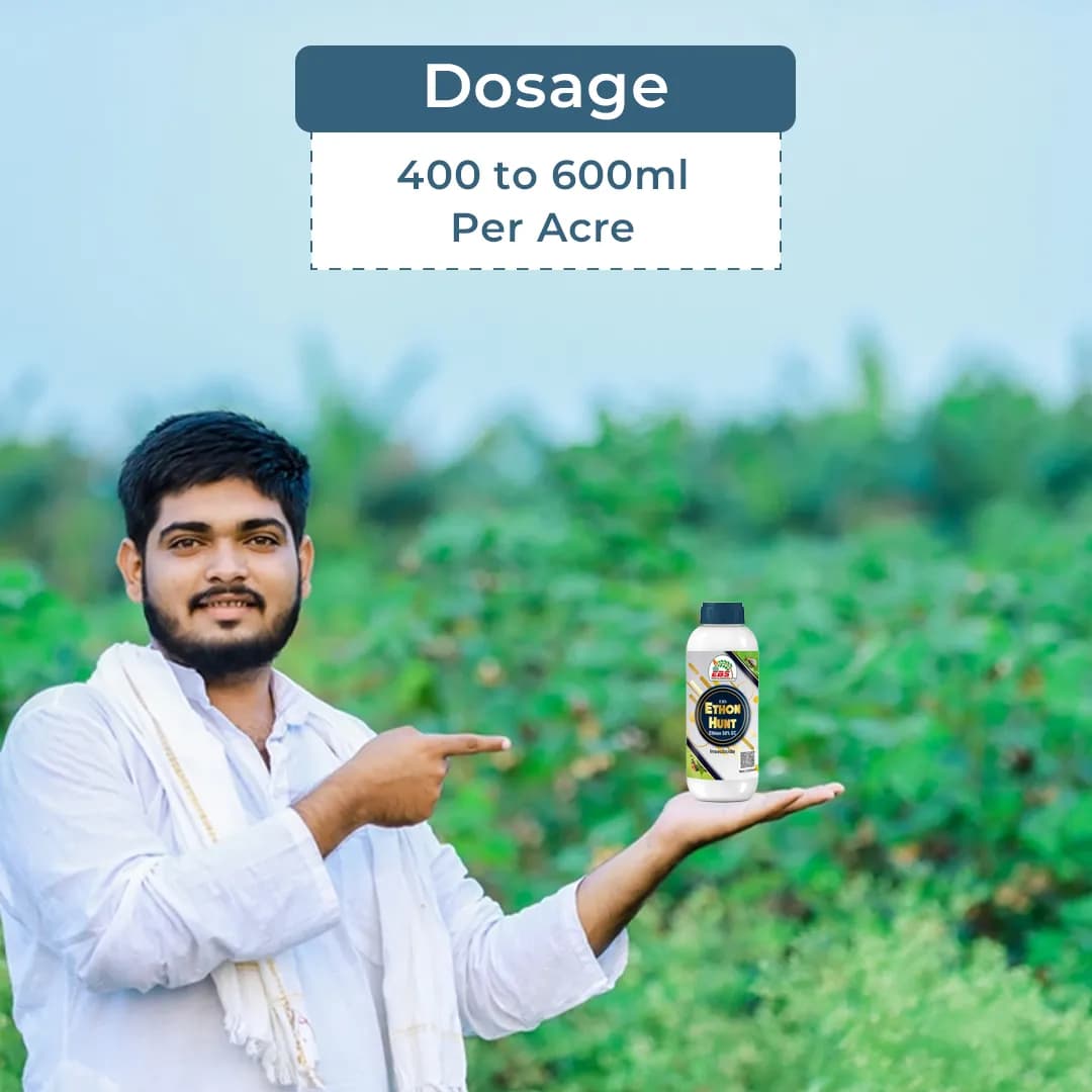 EBS ETHON HUNT Ethion 50% EC Insecticides, Effective Against Thrips, Aphids, Post and Pre Construction Termite Treatment - Image 5