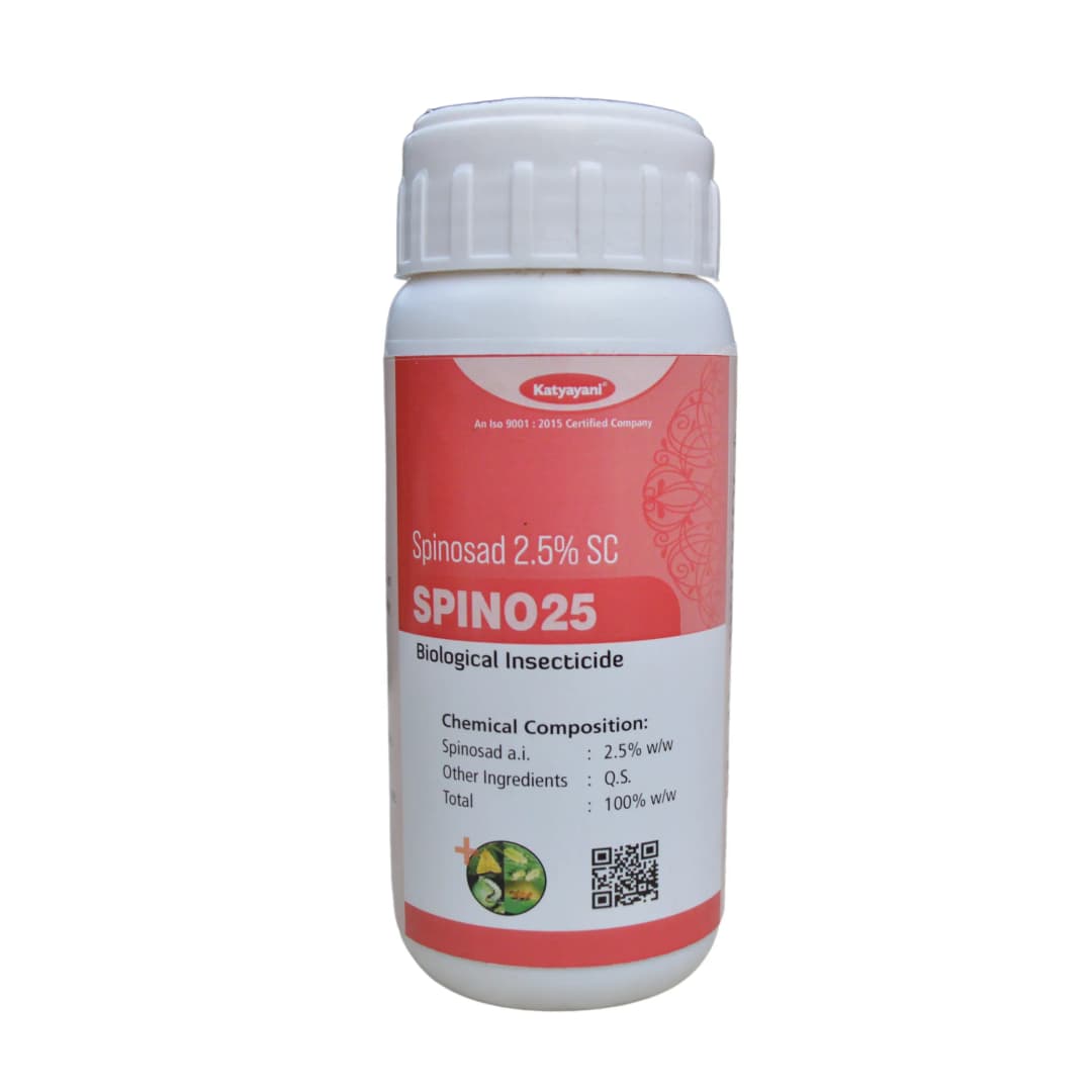 Katyayani Spino25 Spinosad 2.5% SC Insecticide, Effective Pest Control In Crops