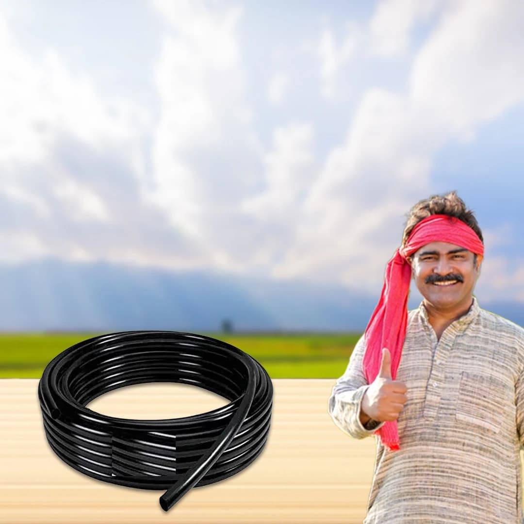 Siddhi Inline 16mm Drip Pipe, In Built Dripper, 4 Liter Water Discharge per Hour, Length-100 Meters - Image 5