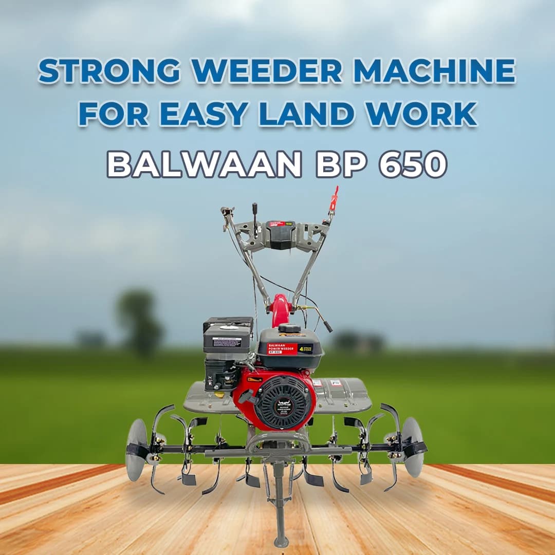 Balwaan 7HP Power Weeder (BP-650) - 7 HP, 212cc, 4 Stroke - Image 1